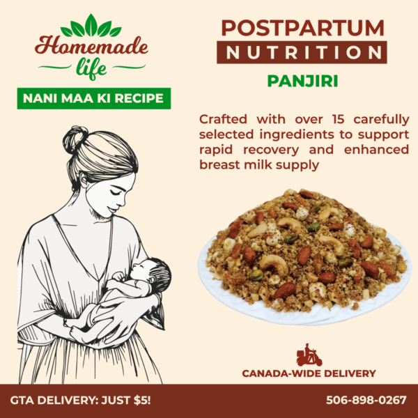 Postpartum Nutrition (Panjiri Laddu)
